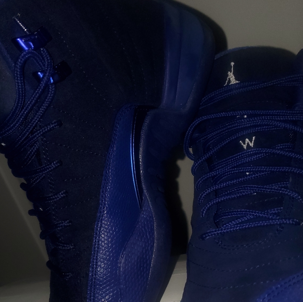 SOLD NIKE Jordan 'Deep Royal Suade' Blue Size 6Y